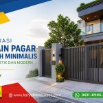 inspirasi desain pagar rumah minimalis