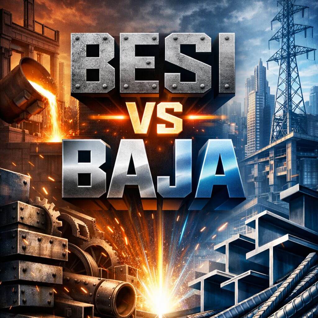 besi vs baja