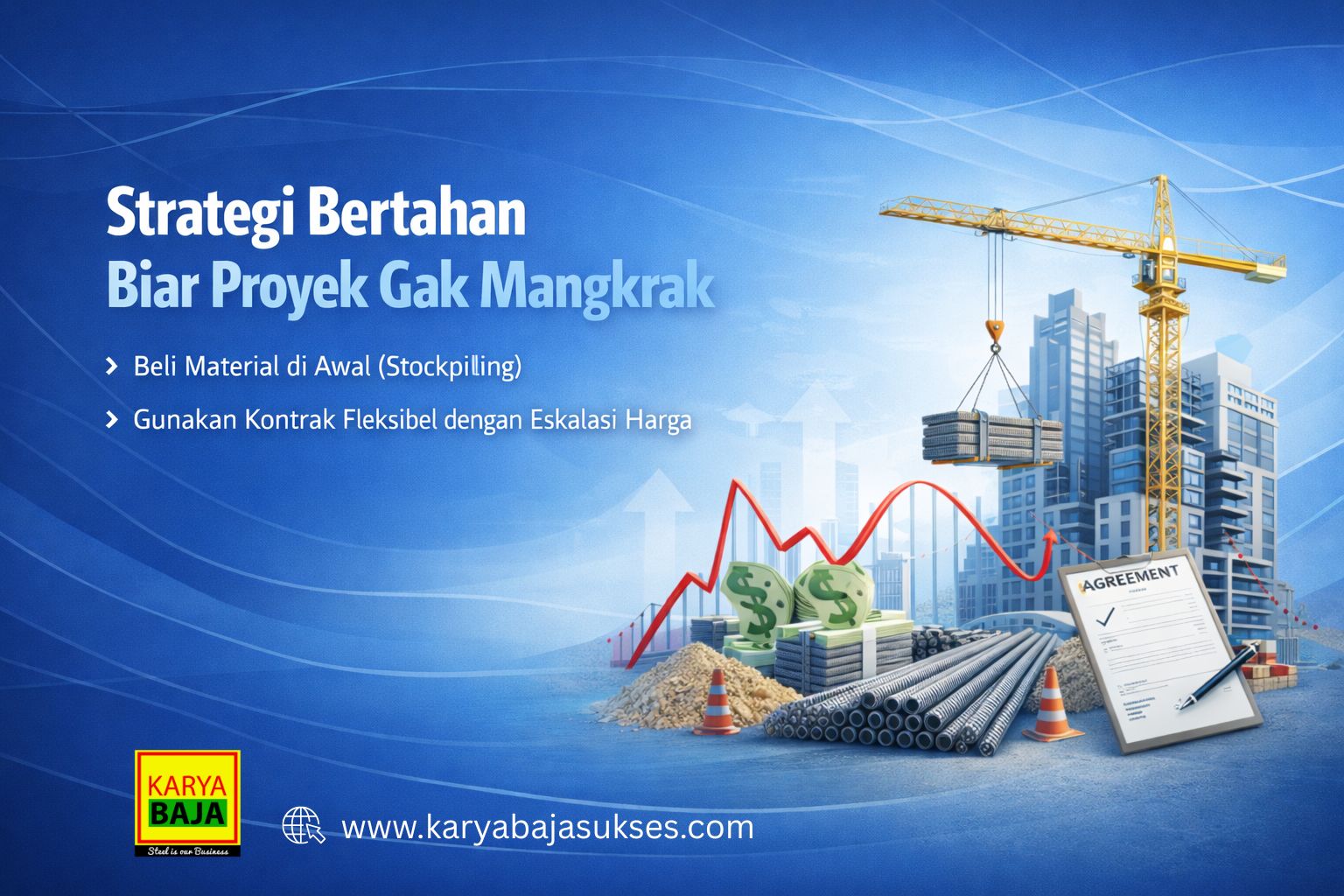 Ilustrasi Strategi Bertahan biar proyek gak mangkrak