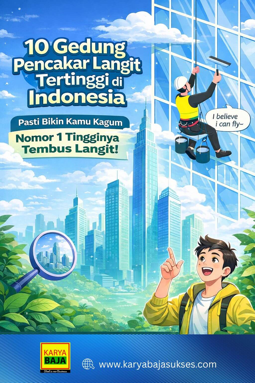 10 gedung tertinggi di indonesia