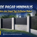 19 Ide pagar minimalis