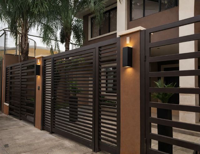 Pagar Besi Hollow Modern