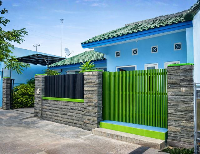 Inspirasi Pagar Minimalis dengan Beton