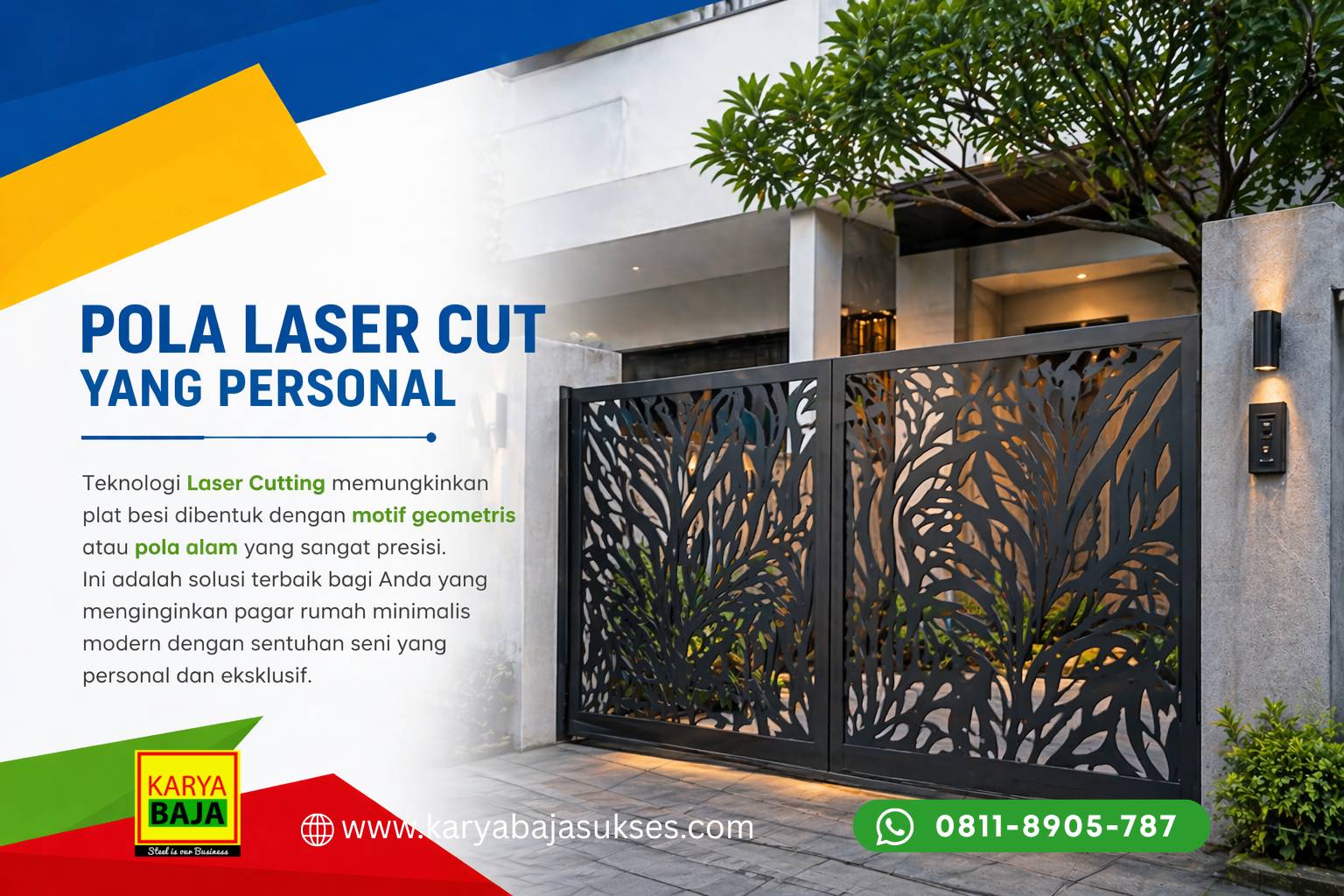 Pola Laser Cut yang Personal