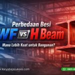 perbedaan besi wf dan h beam