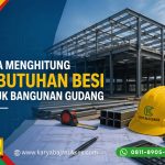 cara menghitung kebutuhan besi untuk bangunan
